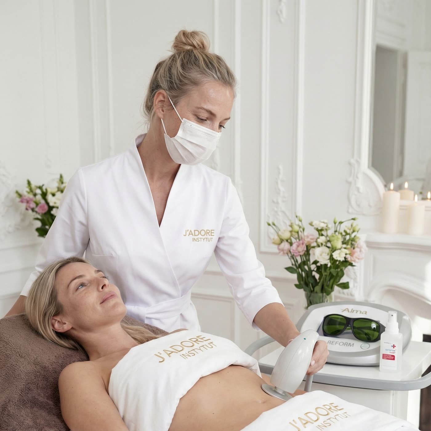 Accent (Alma Accent Reform) — treatment at J'adore Instytut — Skin preparation