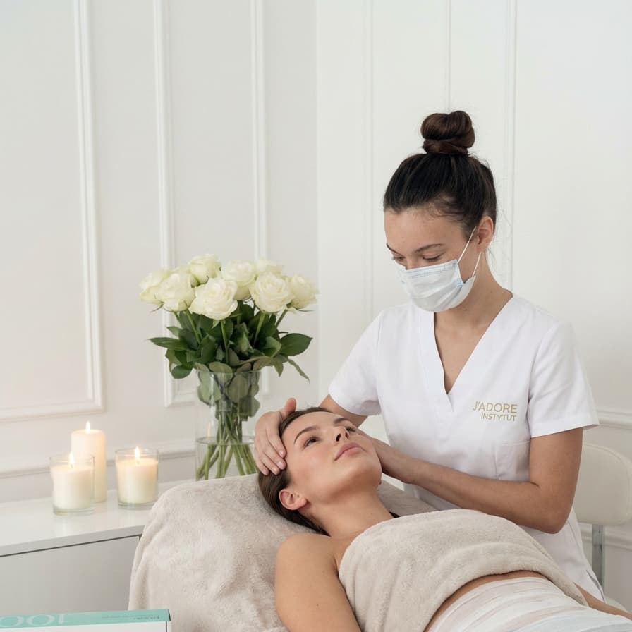 Arosha bandages / body wrapping — treatment at J'adore Instytut — Rest time in bandages