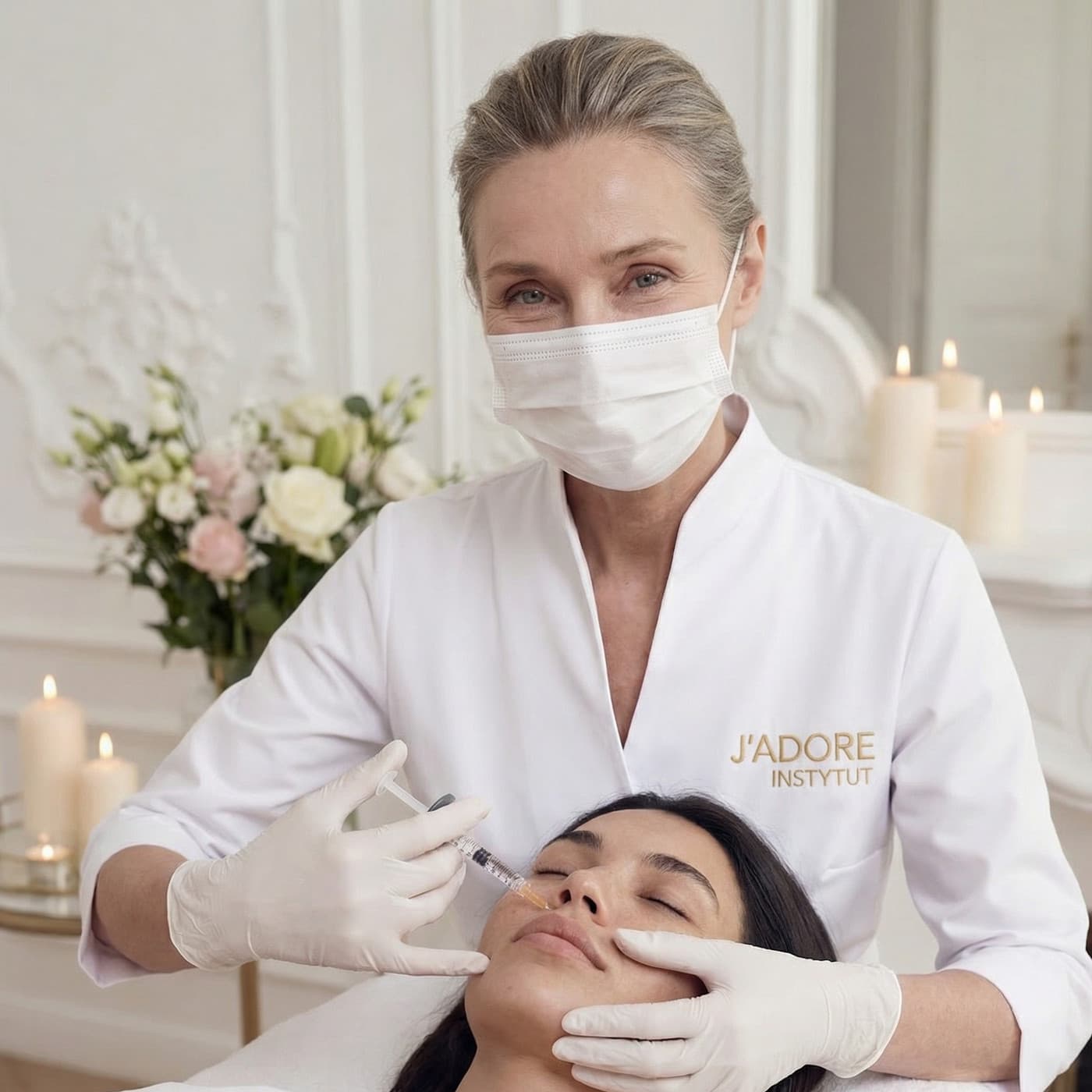 Biostymulatory / skin boostery — zabieg w J'adore Instytut — Podanie