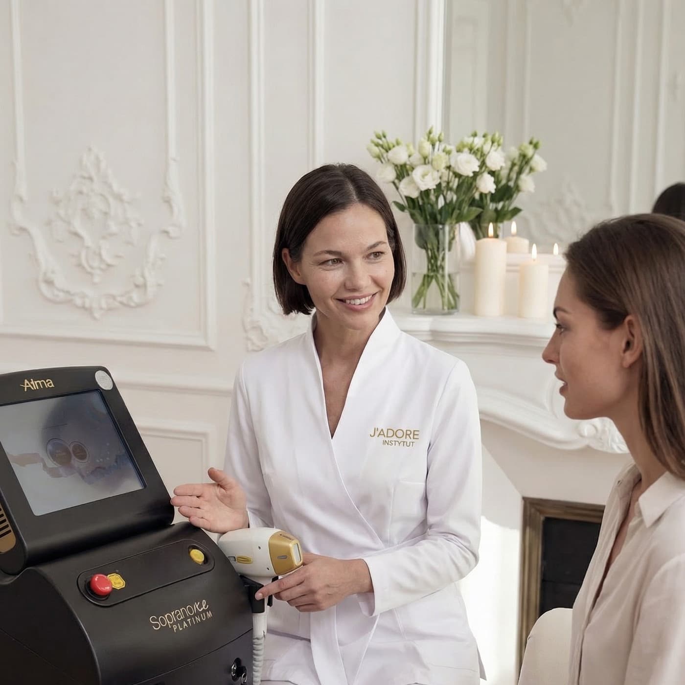 Laser hair removal — treatment at J'adore Instytut — Consultation + patch test