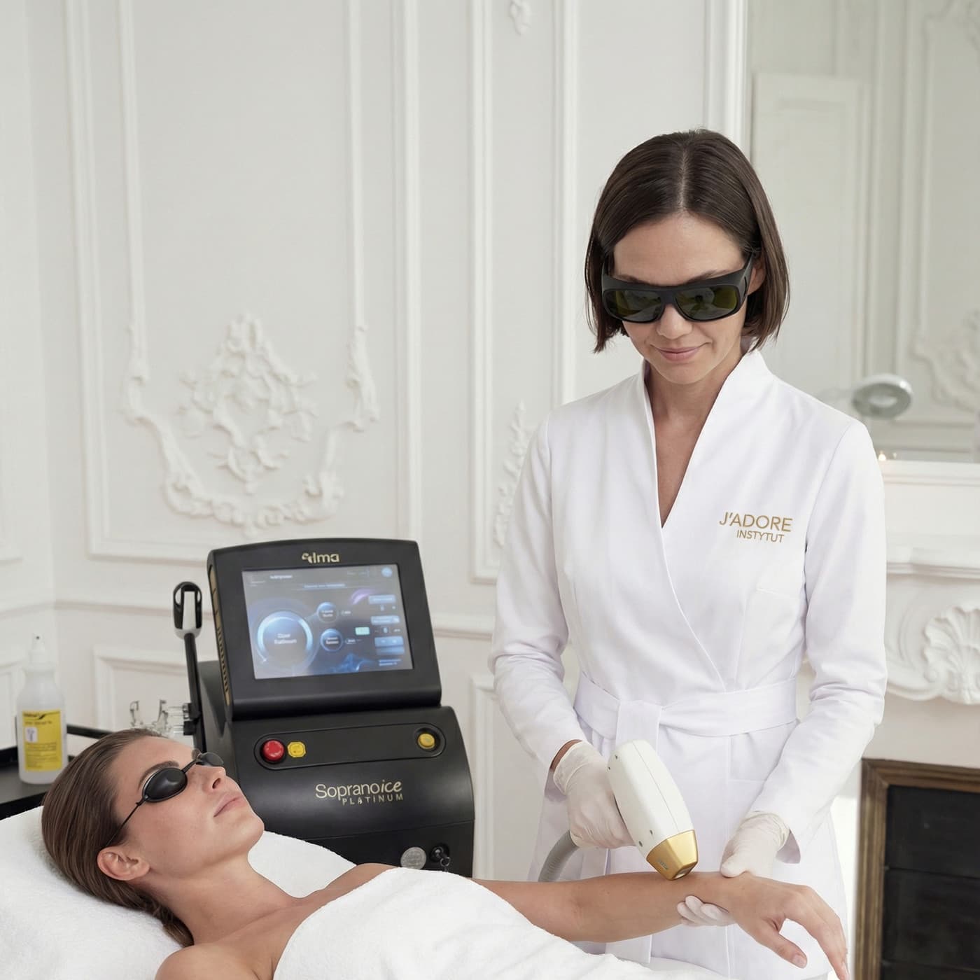 Laser hair removal — treatment at J'adore Instytut — Session 3–5