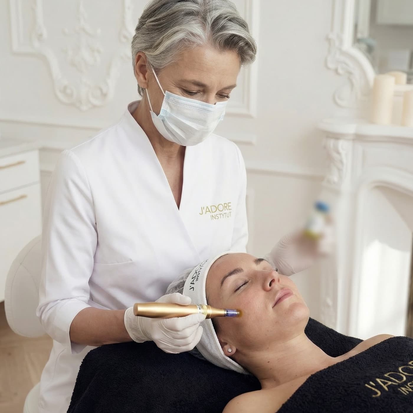 Fractional mesotherapy / Dermapen — treatment at J'adore Instytut — Dermapen microneedling