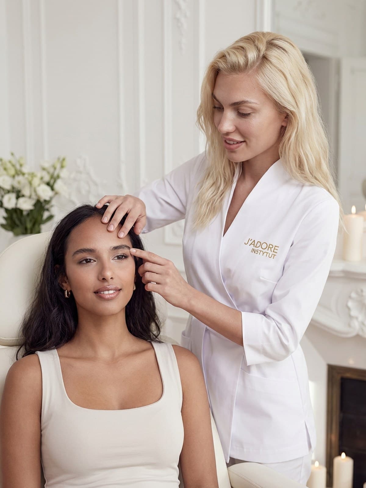 DermaQuest — treatment at J'adore Instytut — Application of the active product
