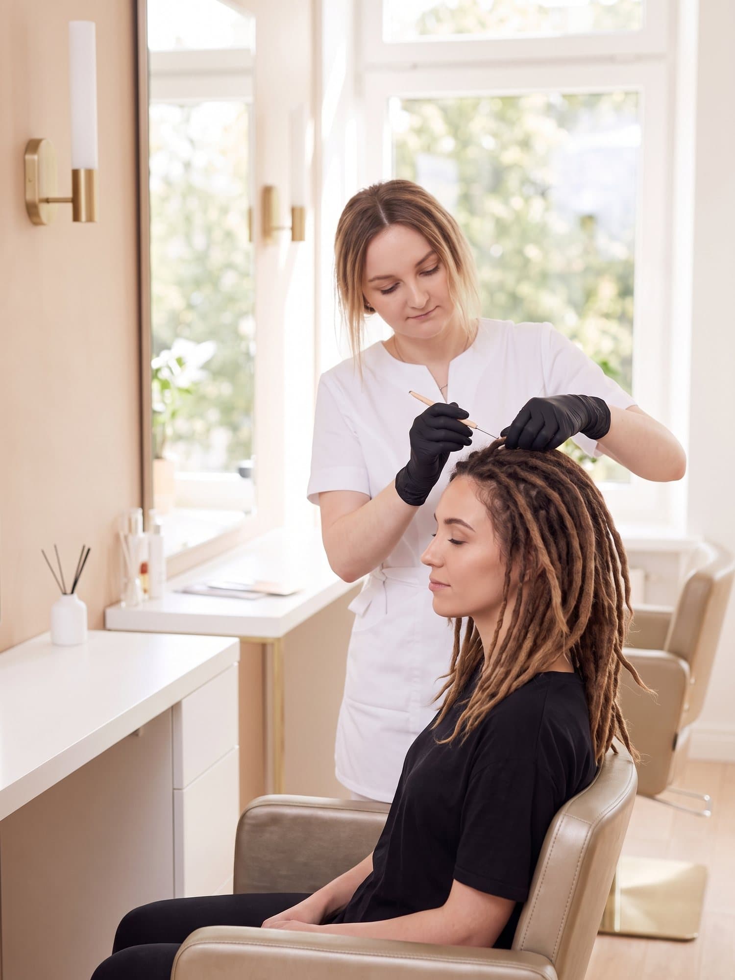 Dreadlocks — treatment at J'adore Instytut — Hair preparation