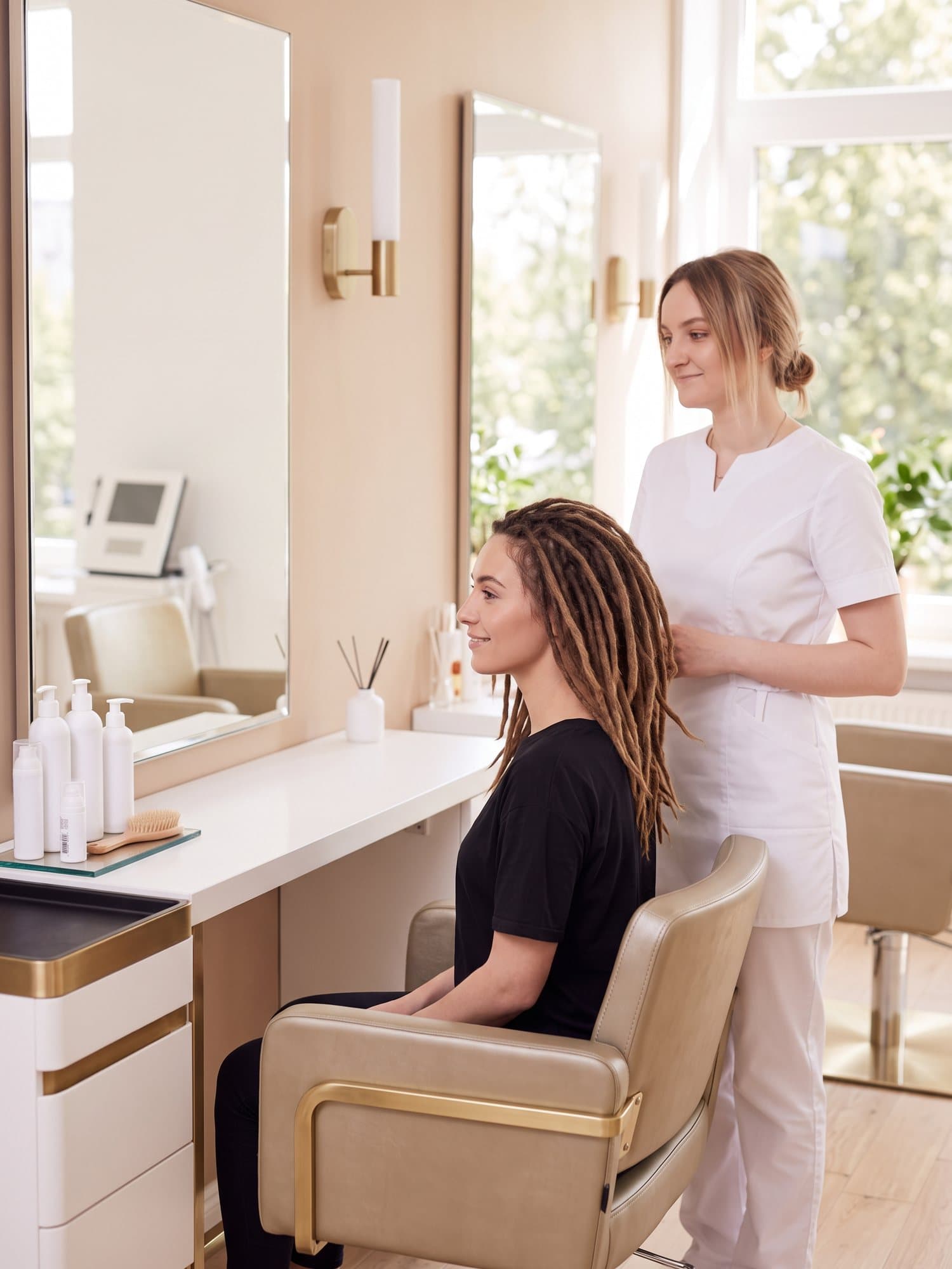 Dreadlocks — treatment at J'adore Instytut — Forming the locks