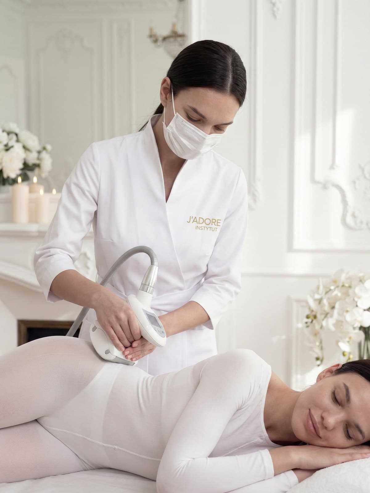 Ergolift (facial endermology) — treatment at J'adore Instytut — Preparation