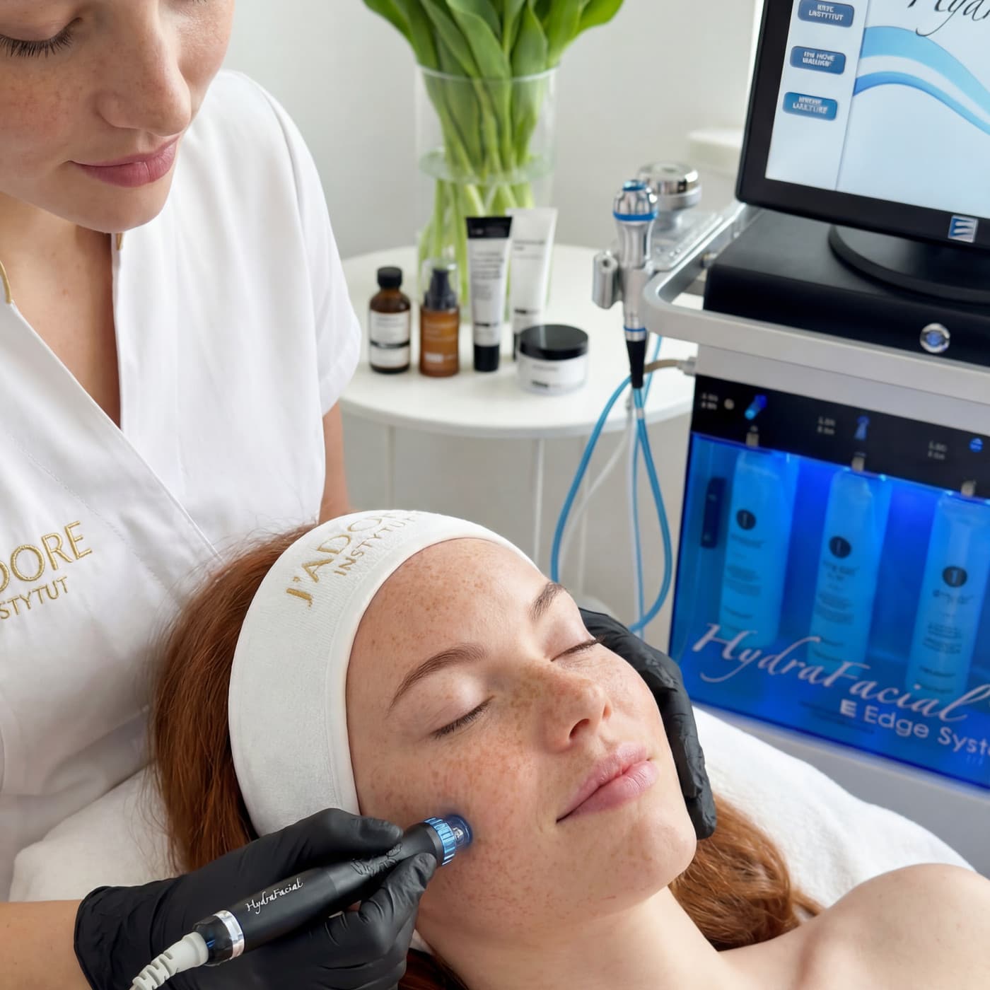 HydraFacial MD — zabieg w J'adore Instytut — Fuse + Protect