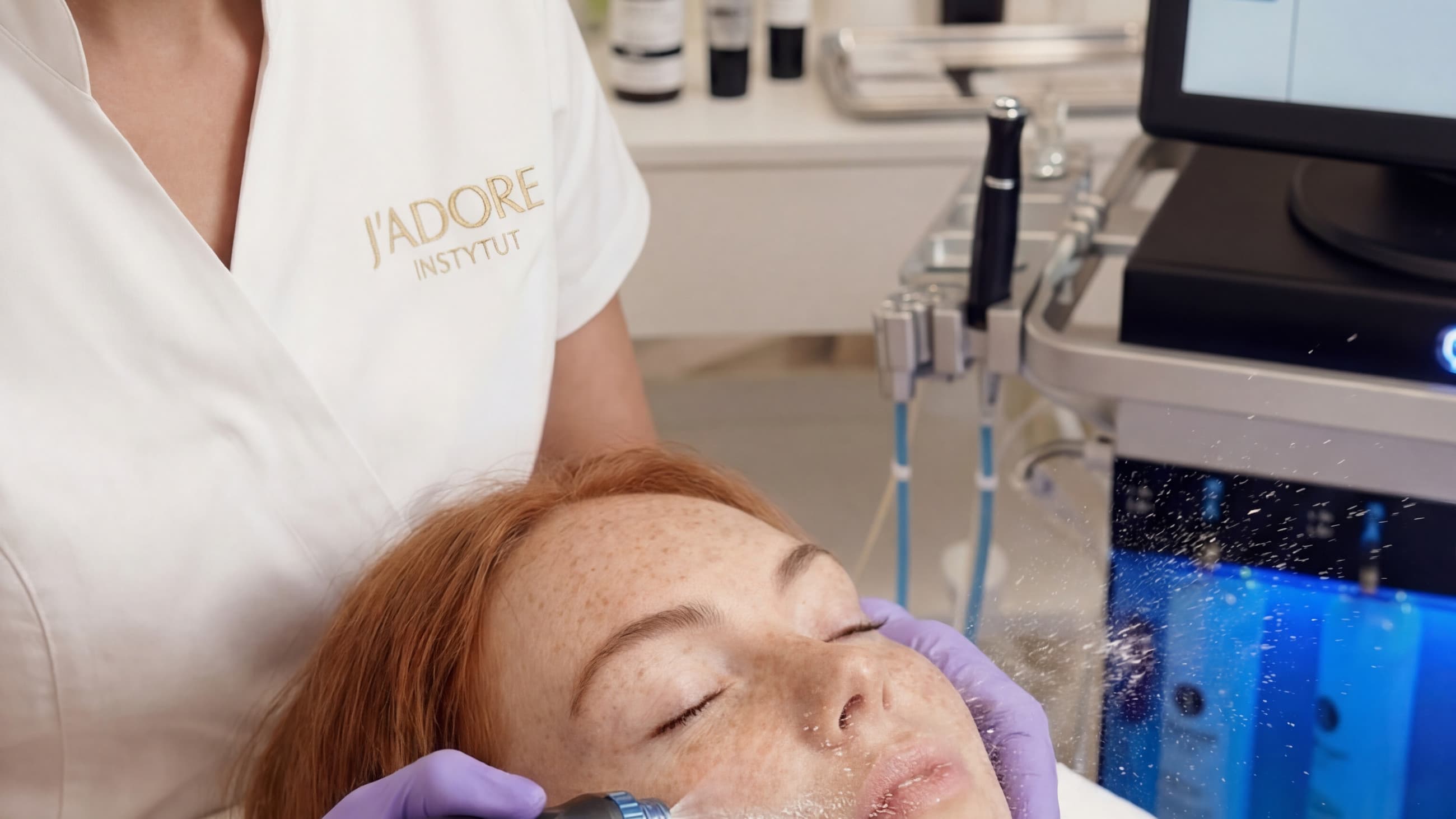HydraFacial MD — zabieg w J'adore Instytut — łączenie terapii