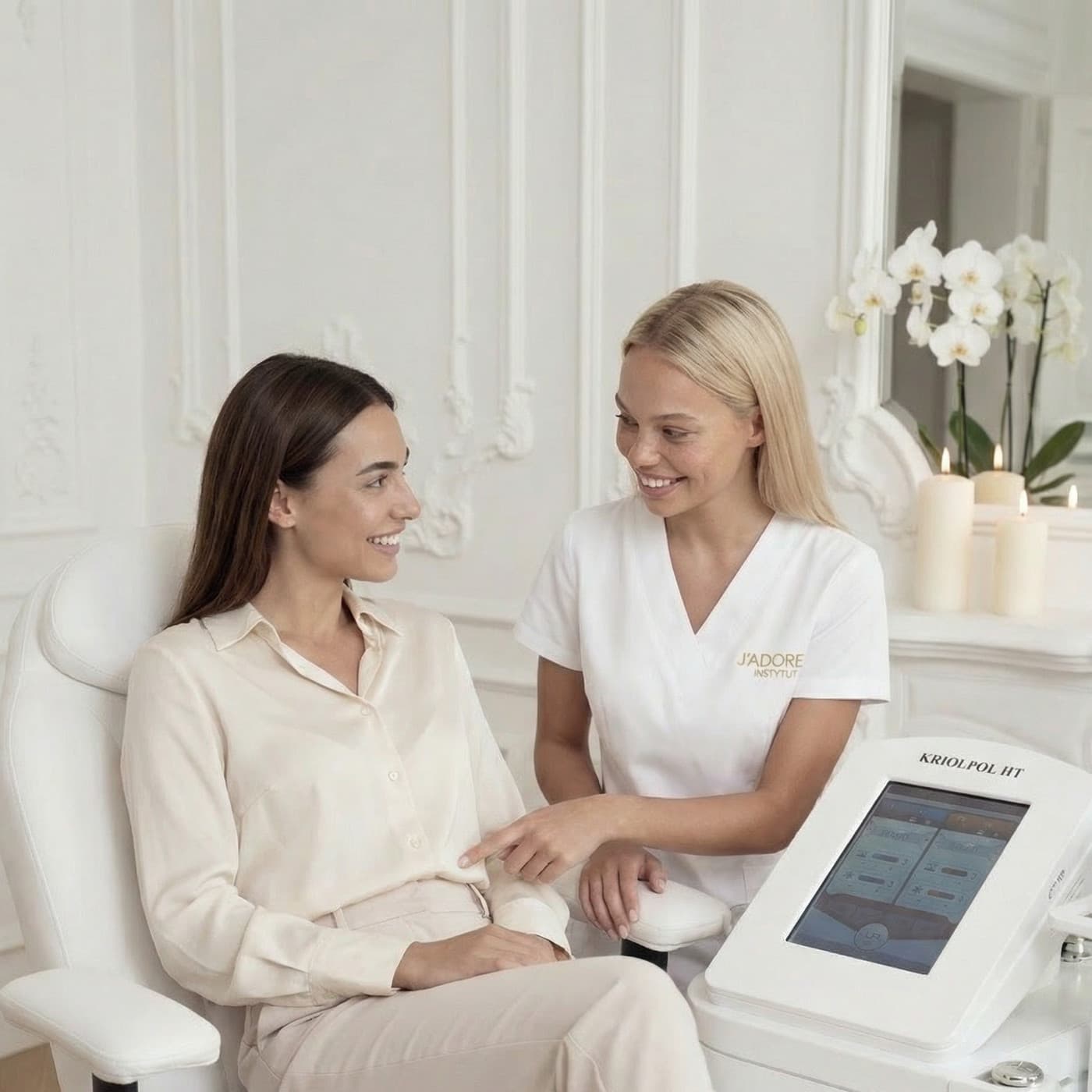 Cryolipolysis — treatment at J'adore Instytut — Leaving with zero downtime