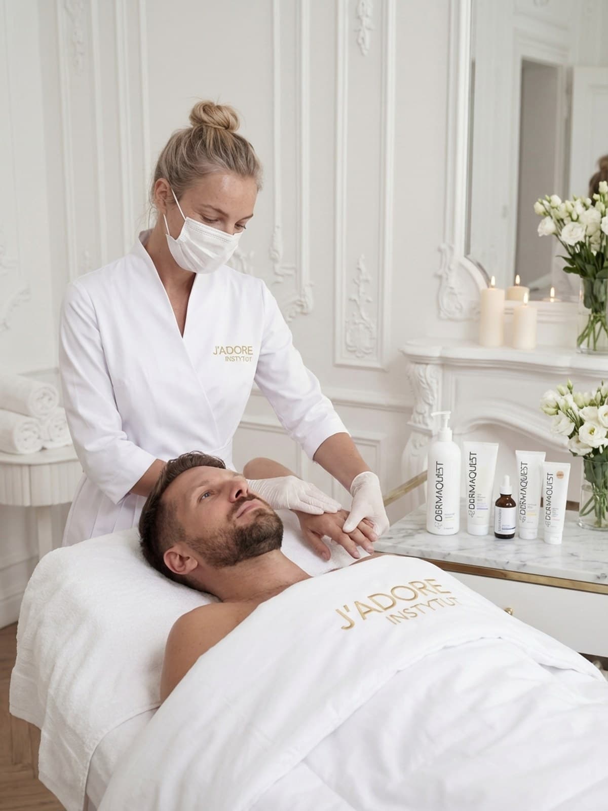 Programme for oily skin / combination skin — treatment at J'adore Instytut — Calming & protection
