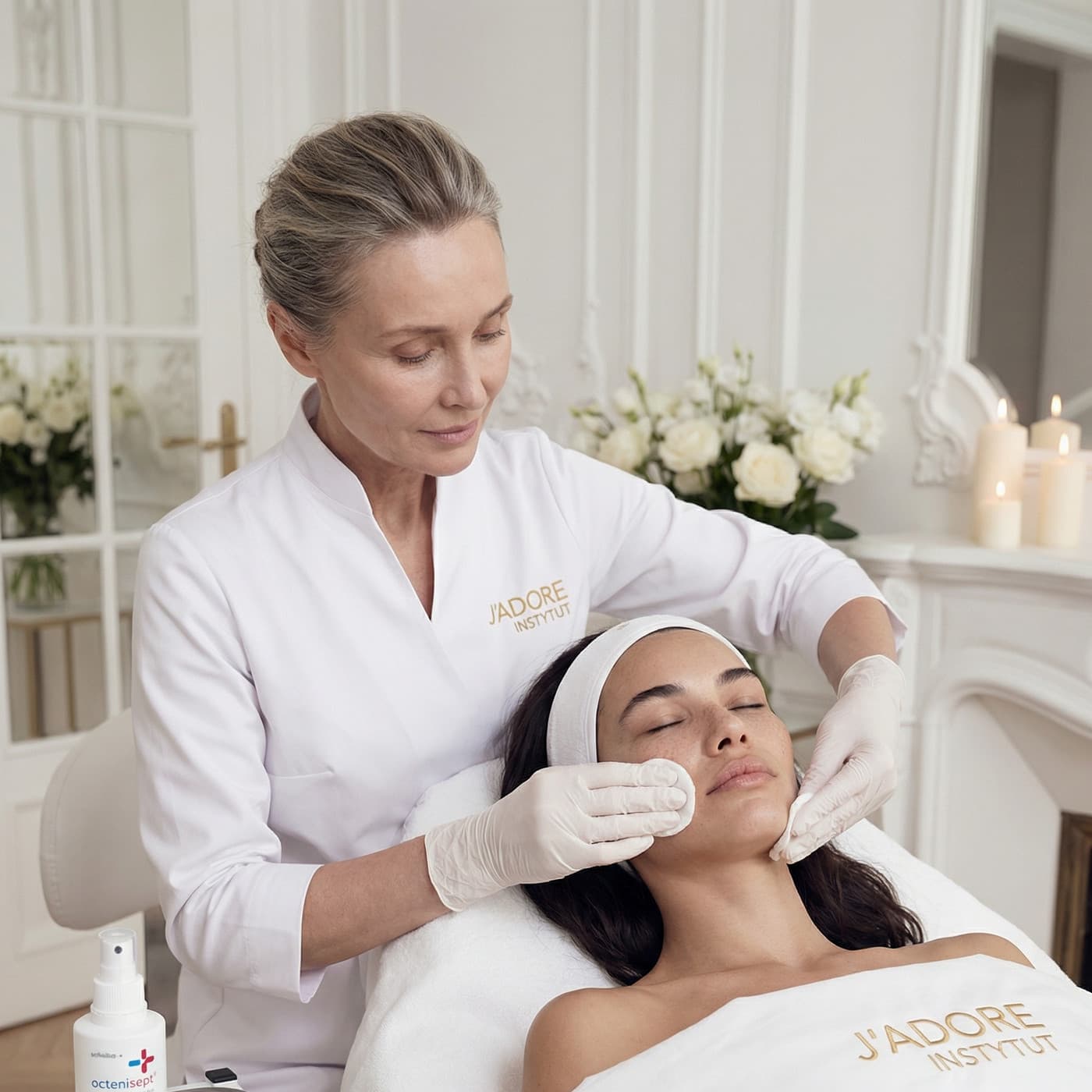 HA fillers — wrinkles and folds — treatment at J'adore Instytut — Preparation and anaesthesia