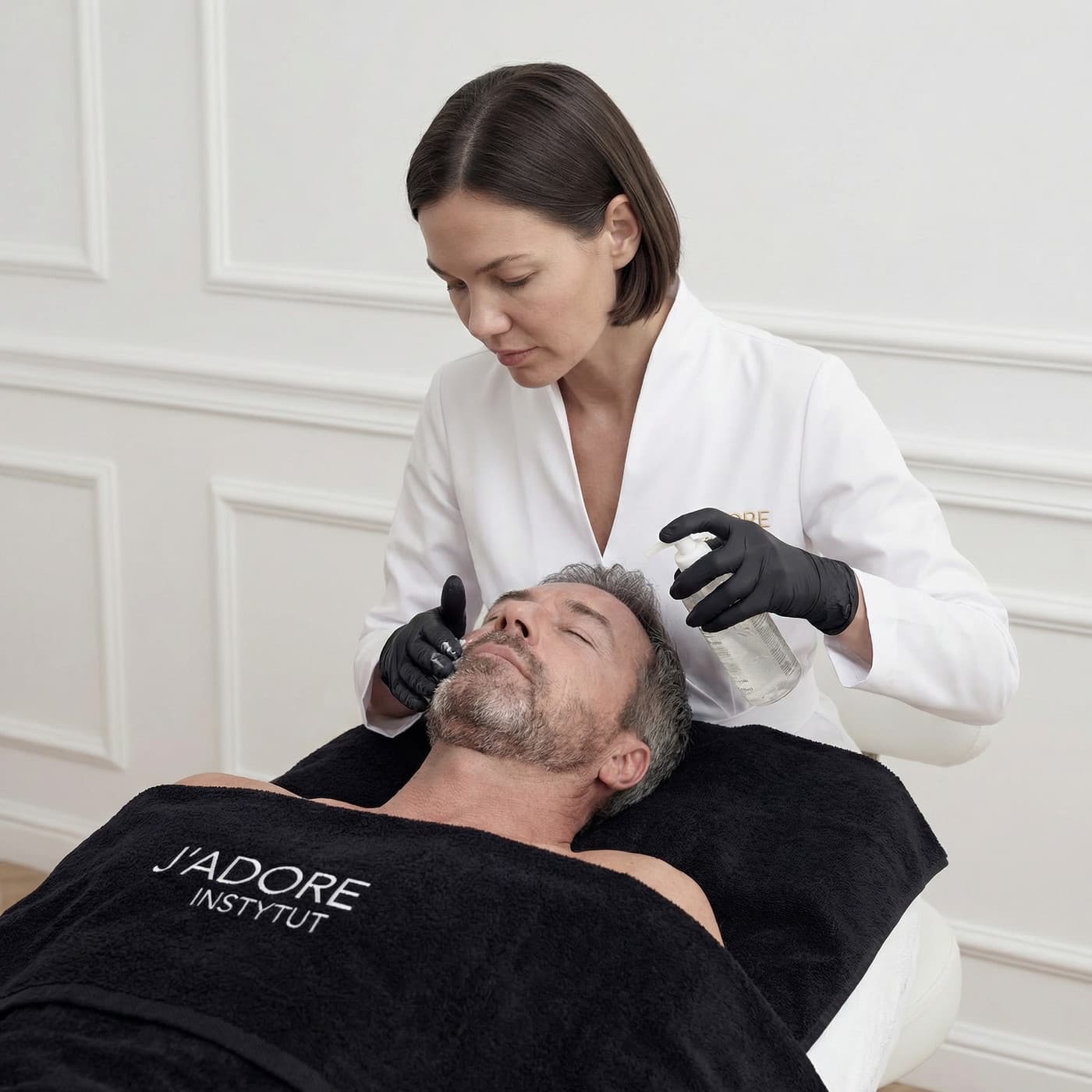 Fractional NON-ABLATIVE laser — treatment at J'adore Instytut — Preparation