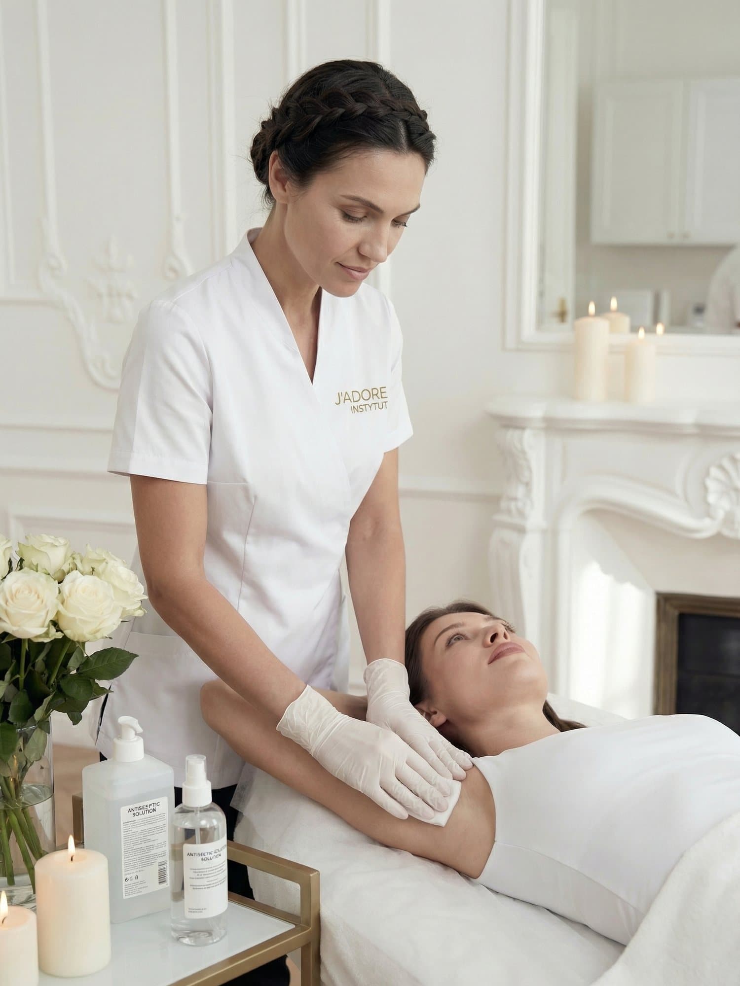 Hyperhidrosis treatment — treatment at J'adore Instytut — Micro-injections