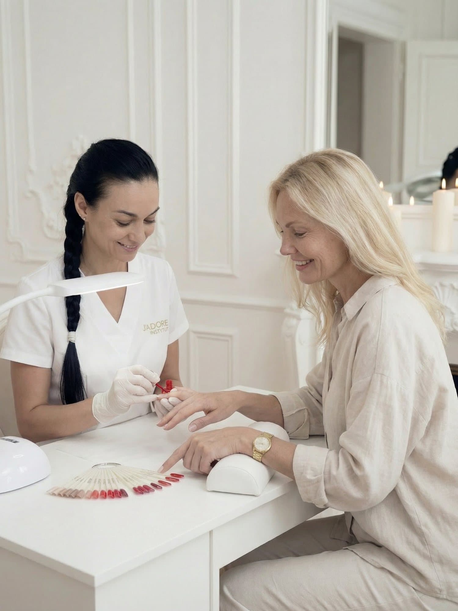 Manicure — treatment at J'adore Instytut — Plate preparation