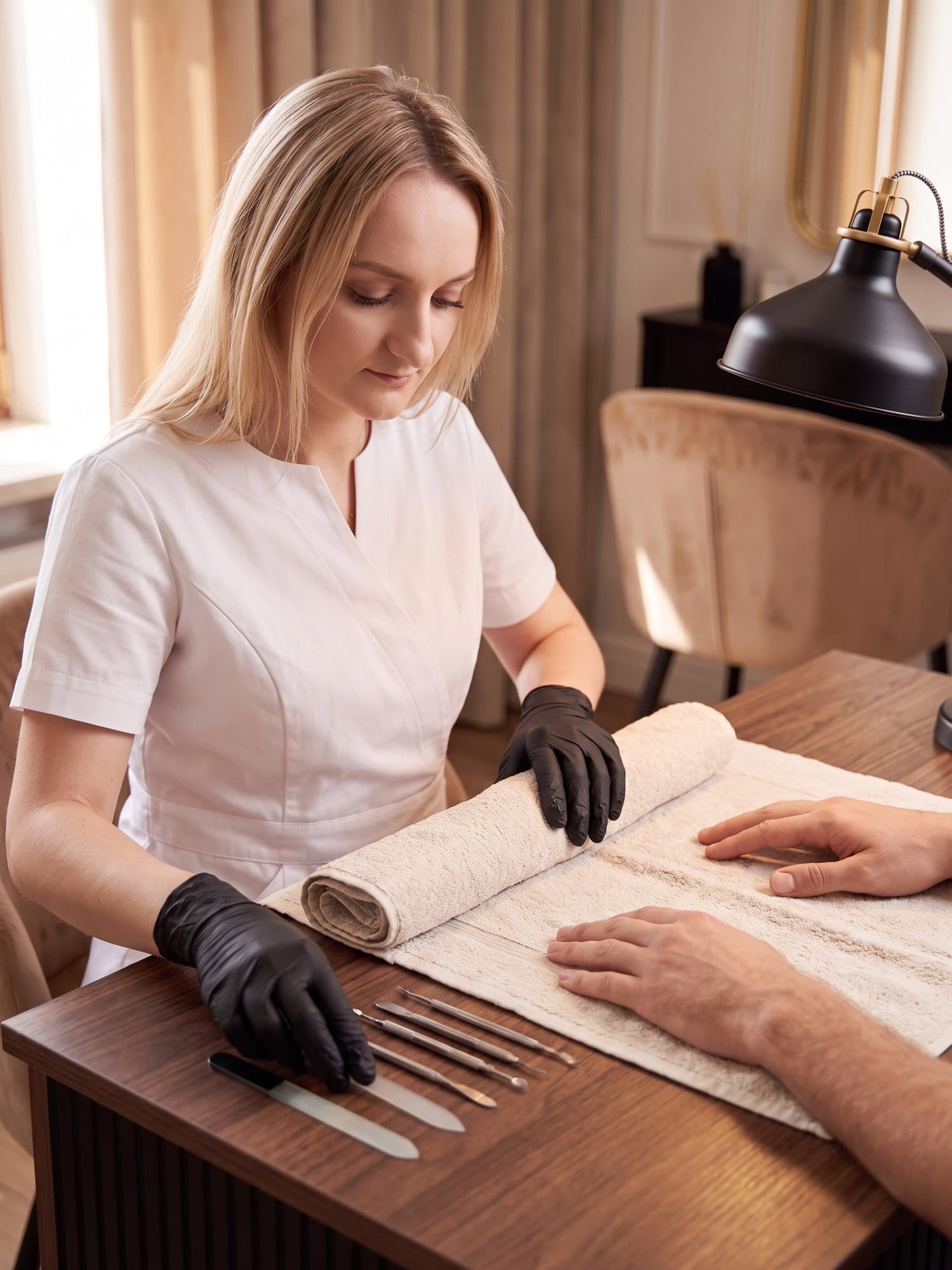 Men's manicure — treatment at J'adore Instytut — A short conversation
