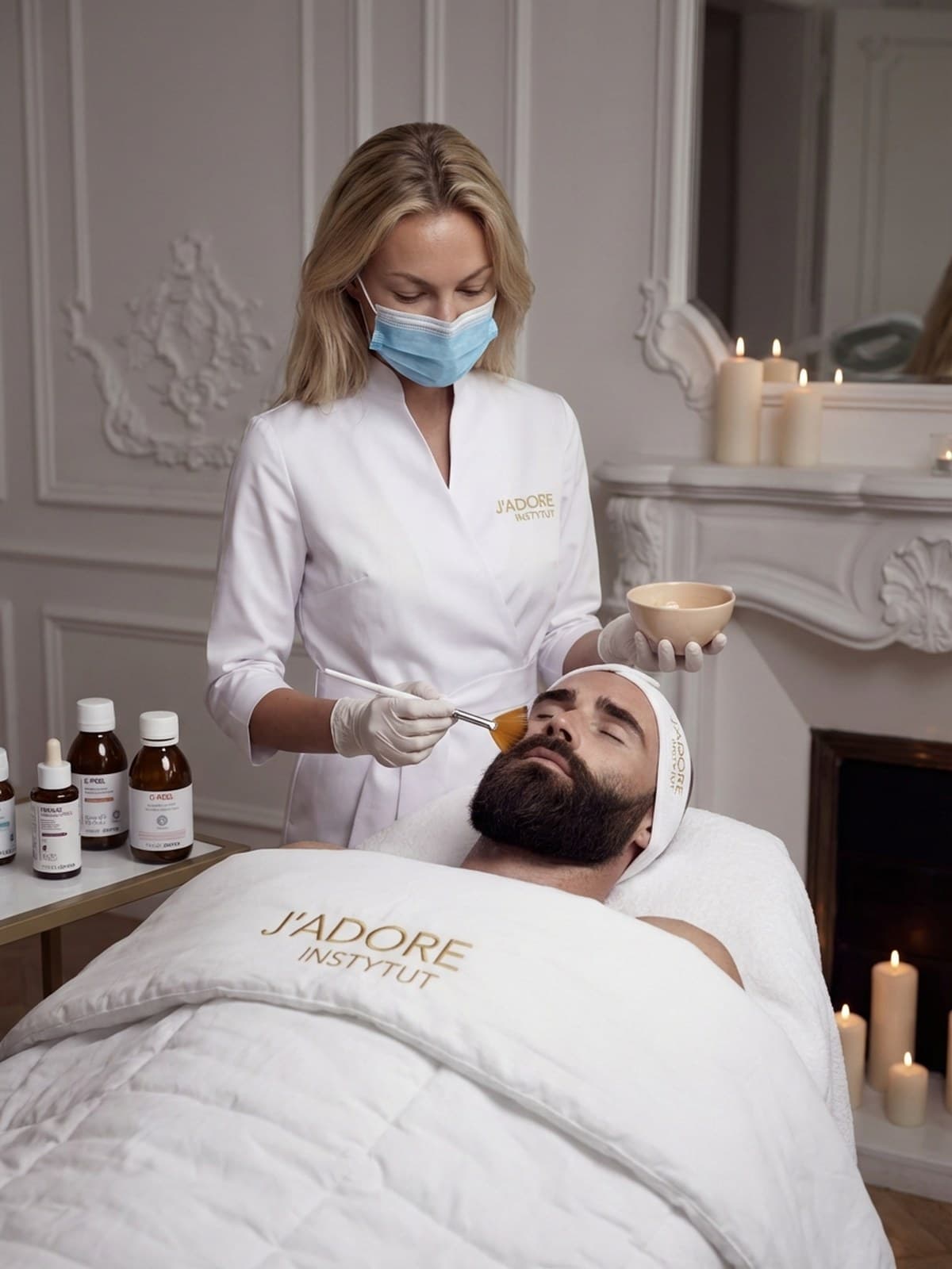 Needle-free mesotherapy — treatment at J'adore Instytut — Cream and SPF 50+