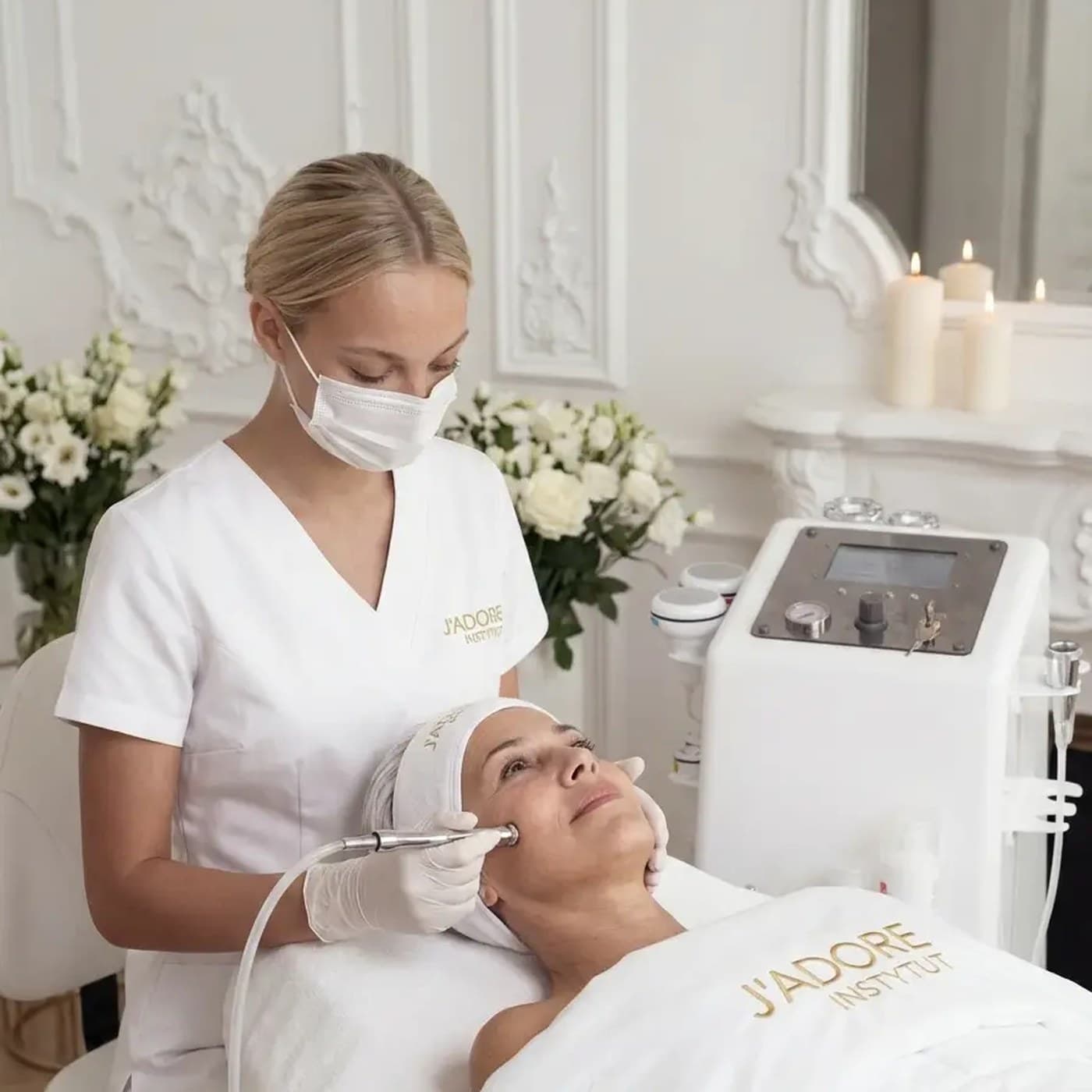Diamond microdermabrasion — treatment at J'adore Instytut — Microdermabrasion