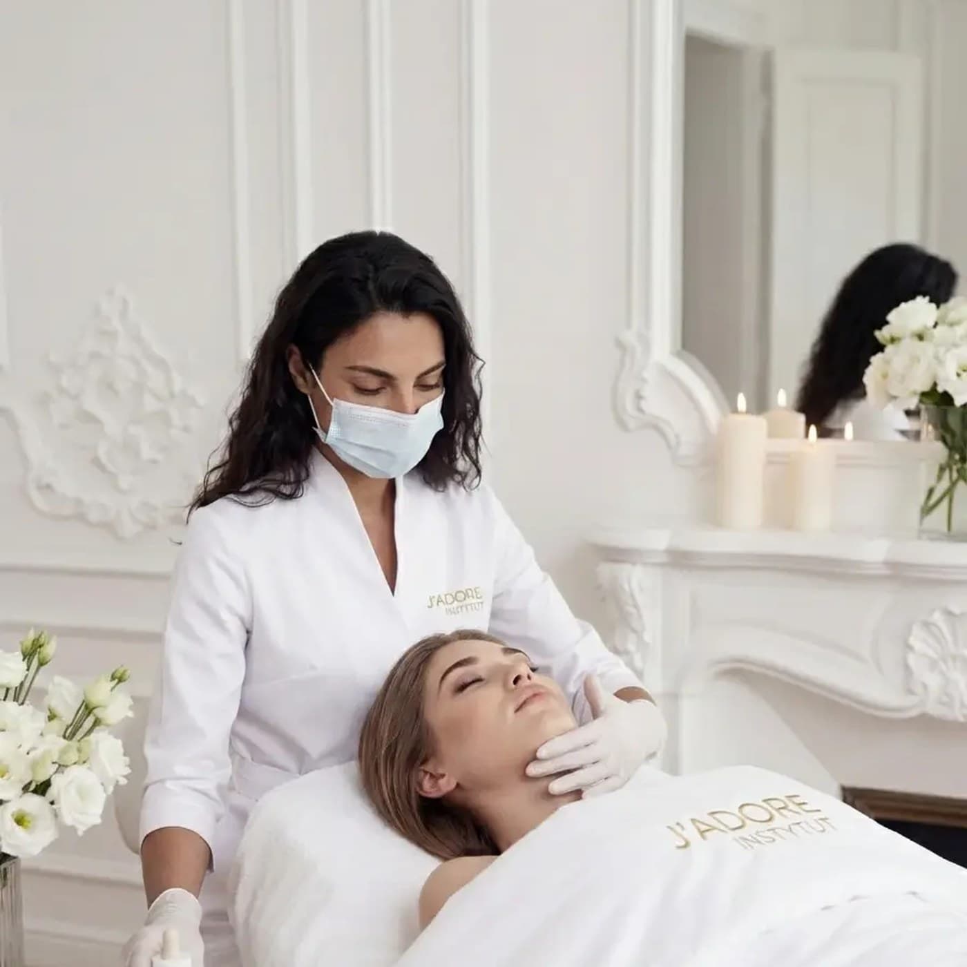 Vitamin C Peel — treatment at J'adore Instytut — Peel application
