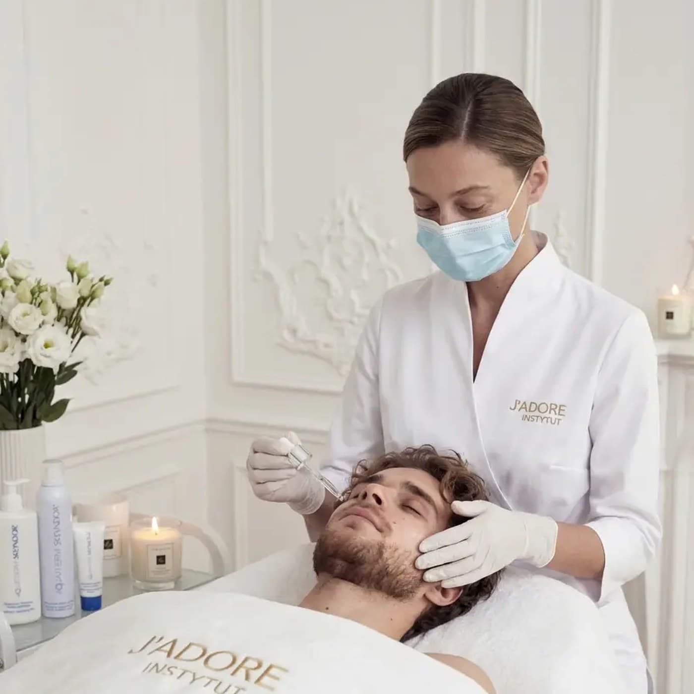 Pyruvic — pyruvic acid — treatment at J'adore Instytut — Peel application