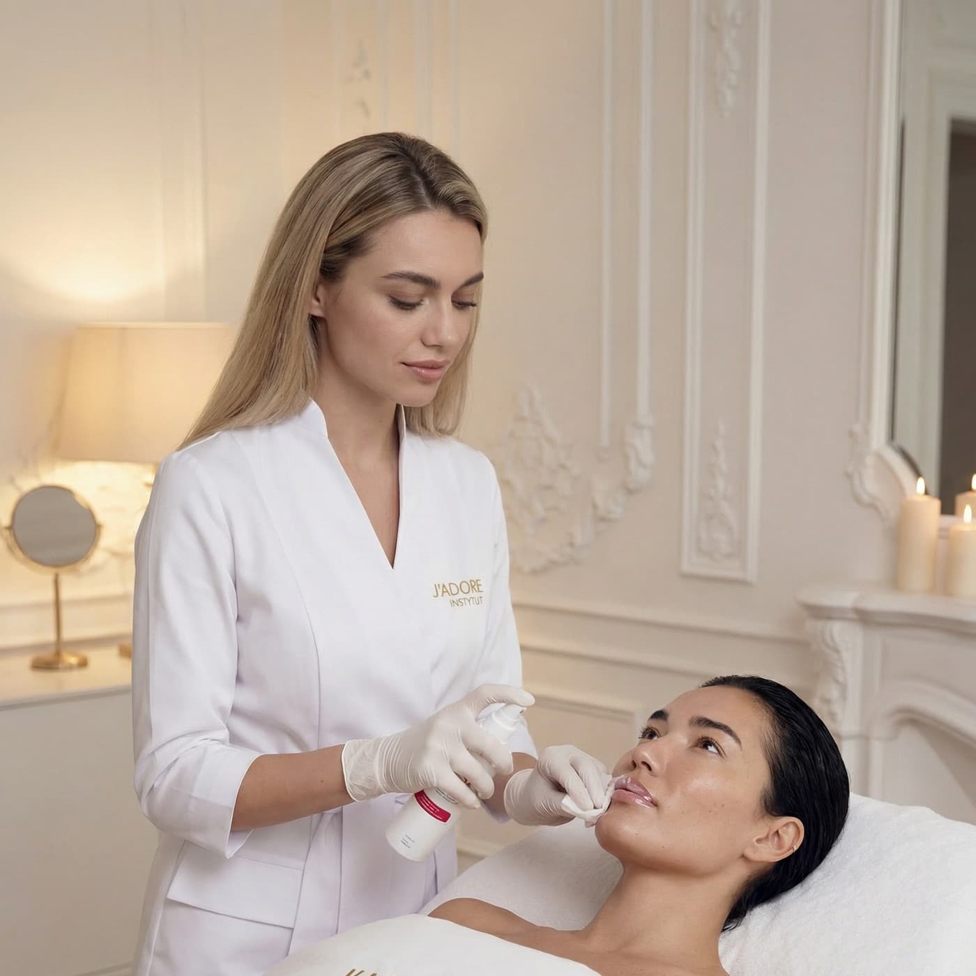 Lip contouring — treatment at J'adore Instytut — Anaesthesia