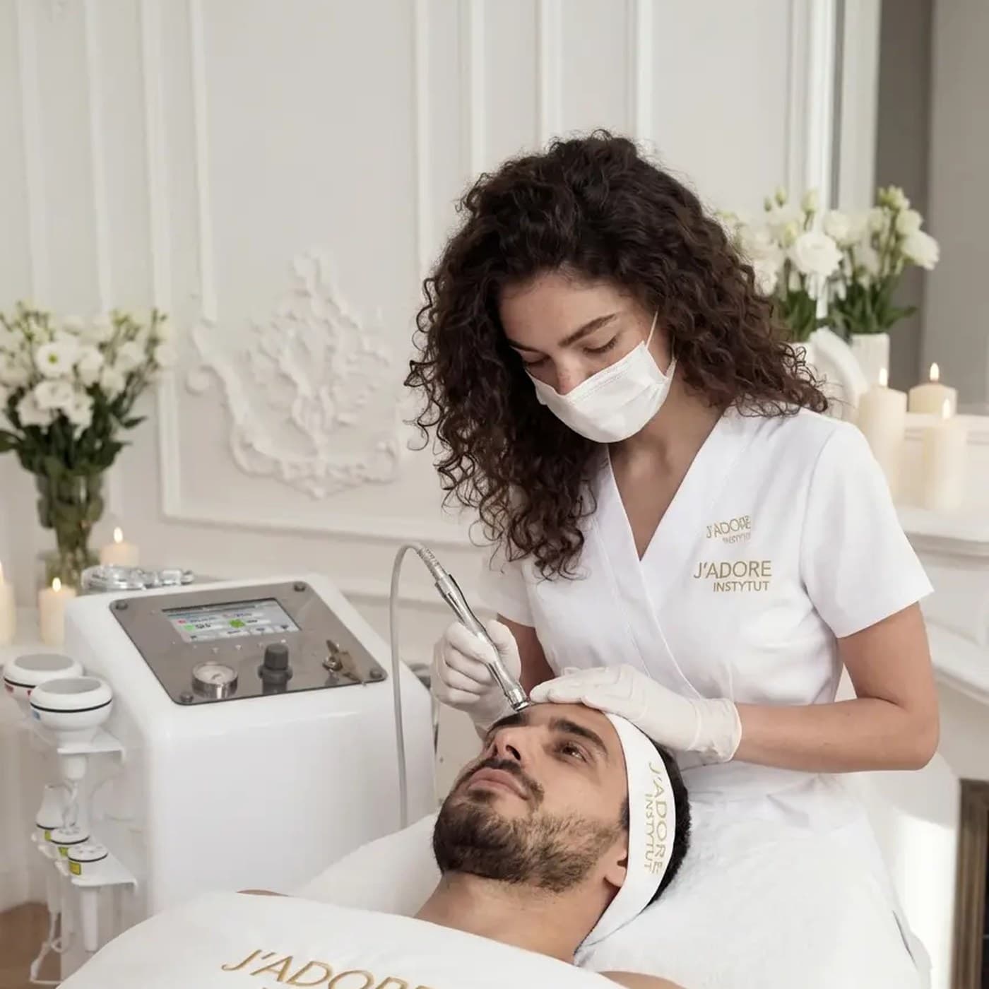 ProXN (Pro Xn) — treatment at J'adore Instytut — Applying the antioxidant concentrate
