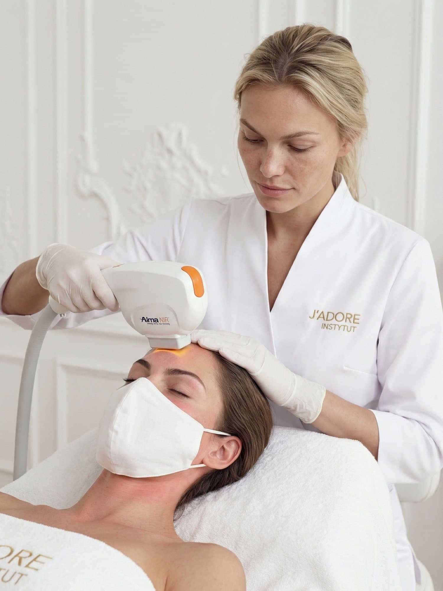 NIR thermolifting (Soprano NIR) — treatment at J'adore Instytut — Consultation