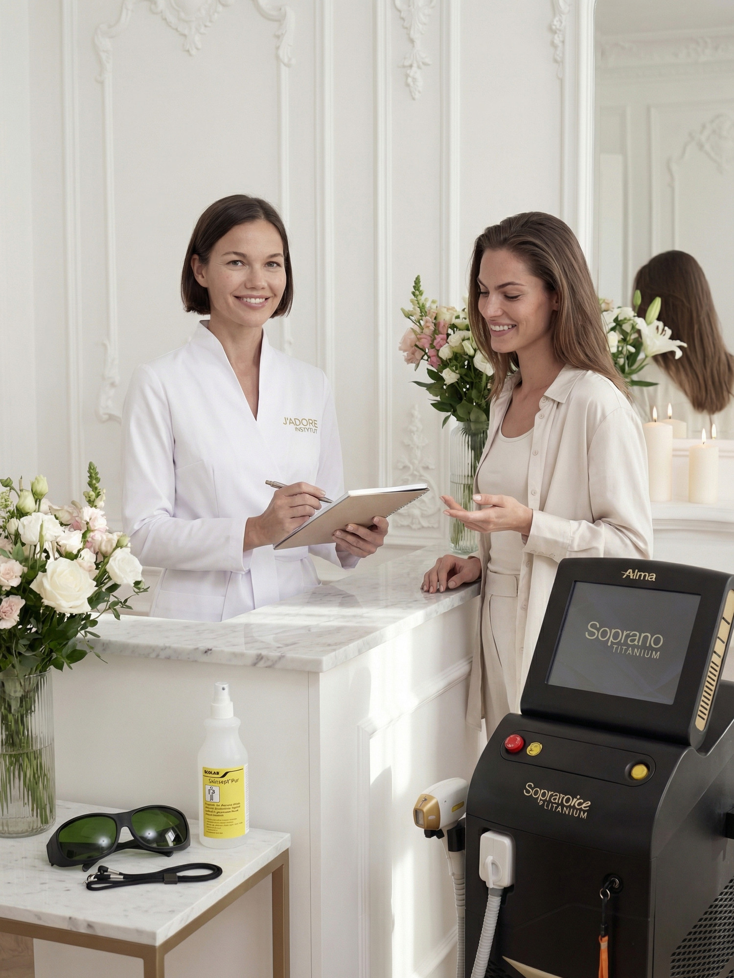 Laser hair removal — treatment at J'adore Instytut — product