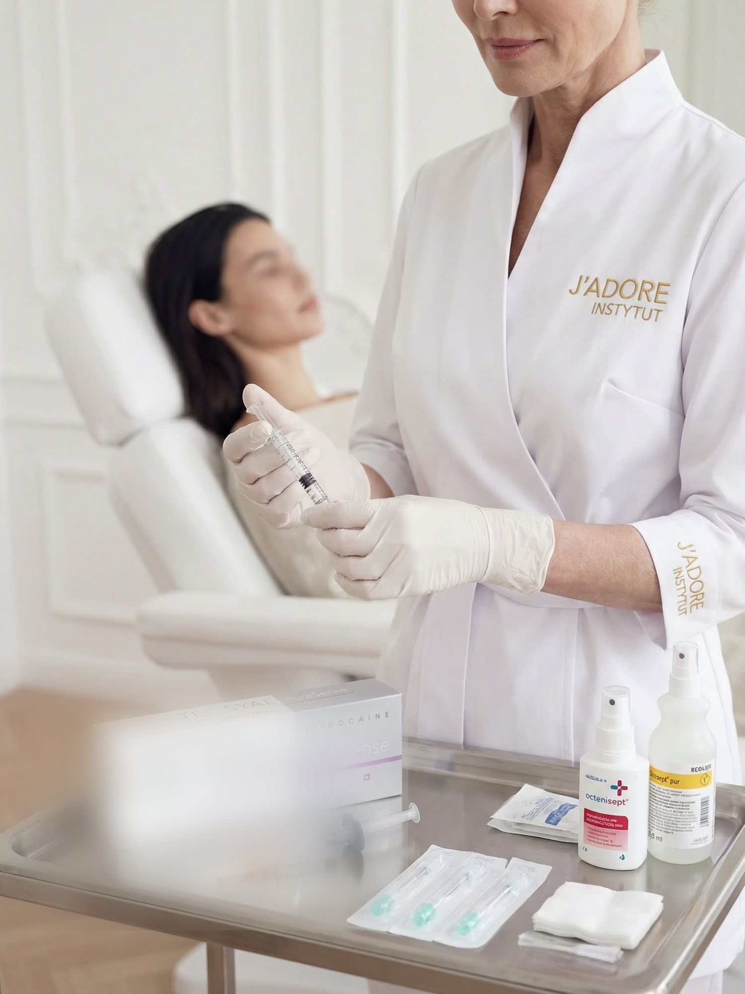 HA fillers — wrinkles and folds — treatment at J'adore Instytut — product