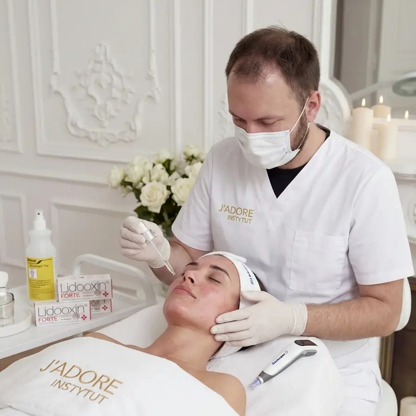 Needle-free scalp mesotherapy — for her