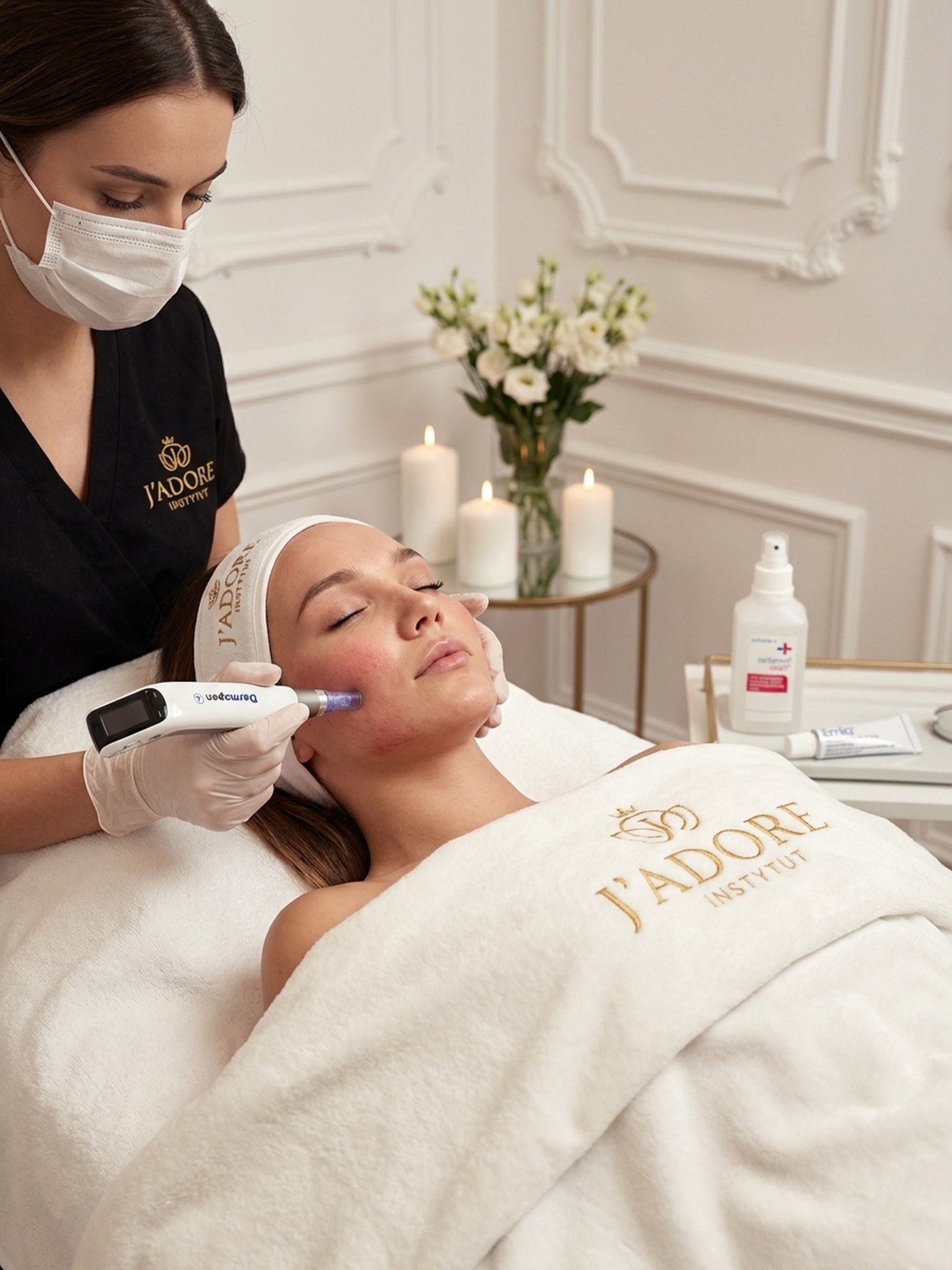 Diamond microdermabrasion — treatment at J'adore Instytut — product