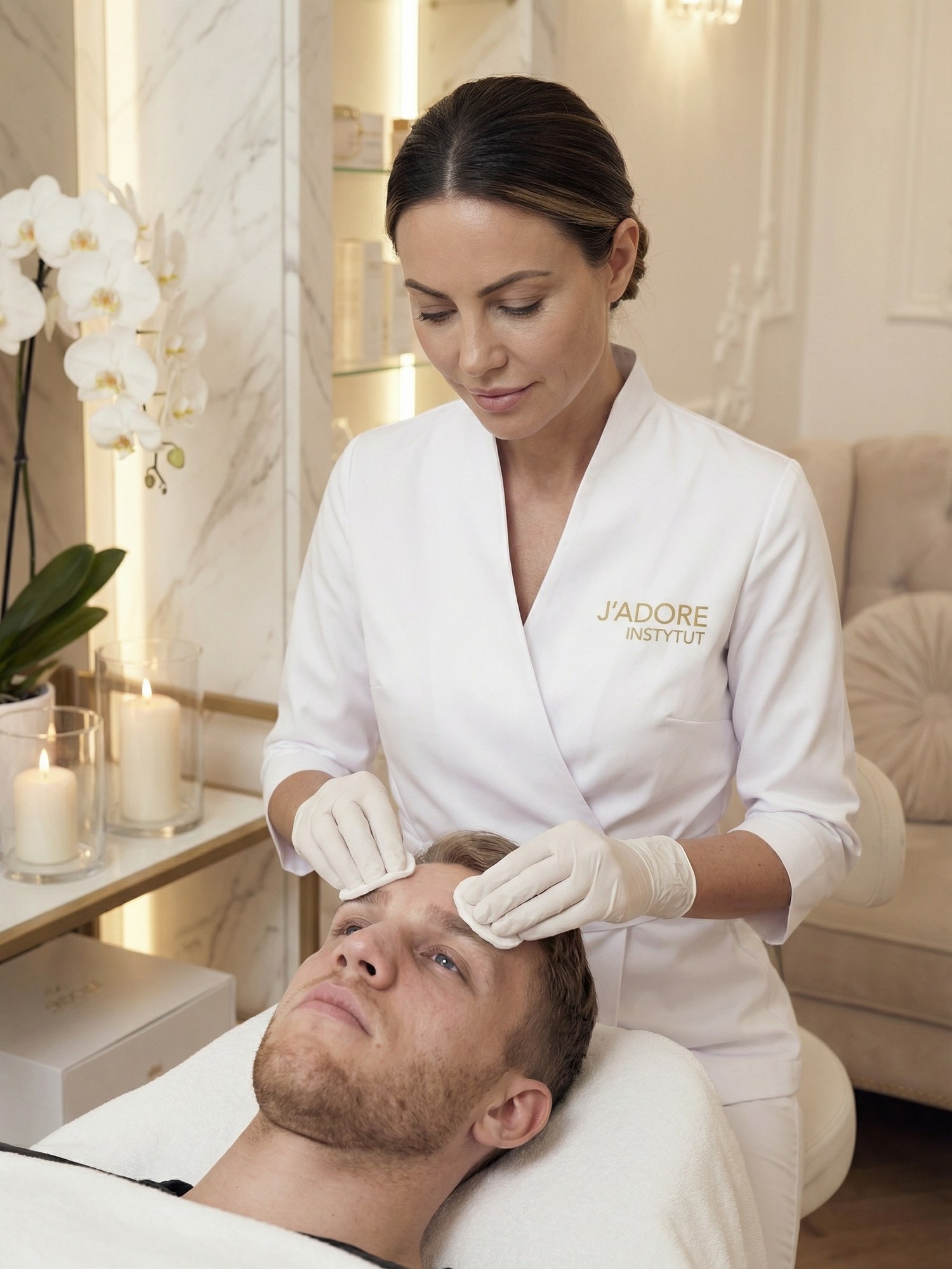 Consultation with a PMU artist — treatment at J'adore Instytut — product