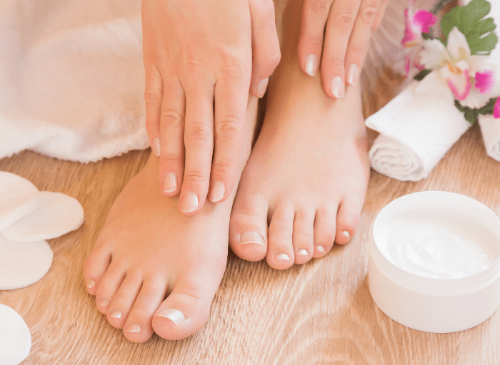 Metody domowe na pielęgnację stóp, Home methods for foot care